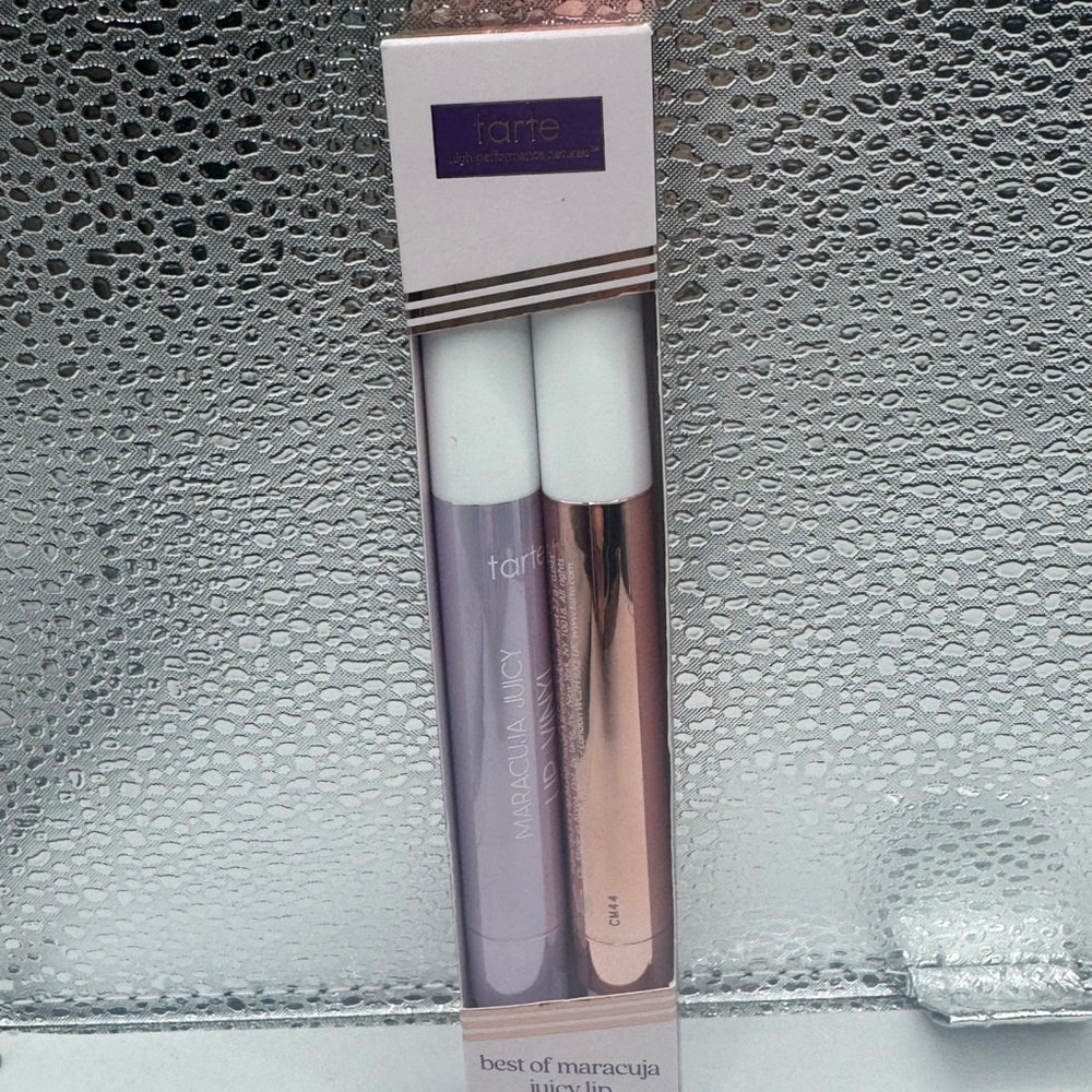 Tarte Spiced Pink & Rose Quartz Shimmer Gloss